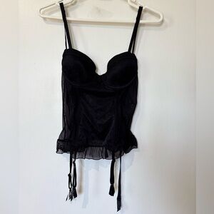 🎉4/30$🎉 Jacob Black Bustier Top - Size Small